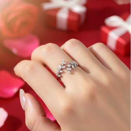 Obrázok z Elegantný prstienok s nastaviteľnou veľkosťou