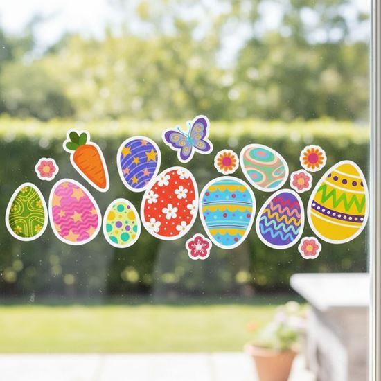 Obrázok z Veľkonočné samolepky na okno 35 ks