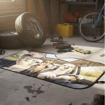 Obrázok Protislnečná clona do auta s prísavkami