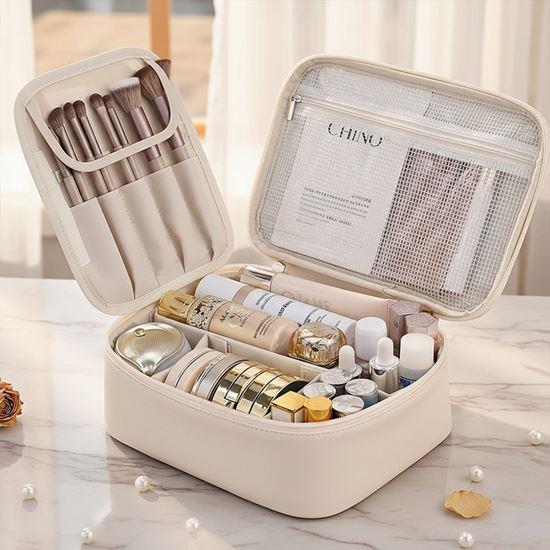 Obrázok z Veľkokapacitná cestovná kozmetická taštička