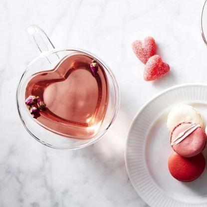 Obrázok Sklenený hrnček - srdiečko