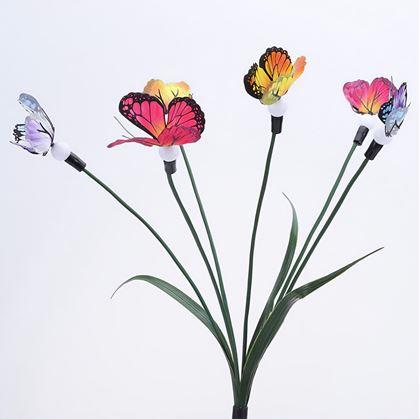 Obrázok z Solárny zapichovač - motýliky