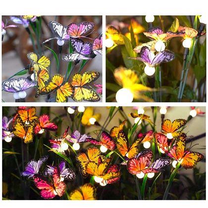 Obrázok z Solárny zapichovač - motýliky