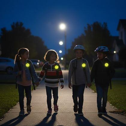 Obrázok z Reflexné samolepky - smajlíci 6 ks