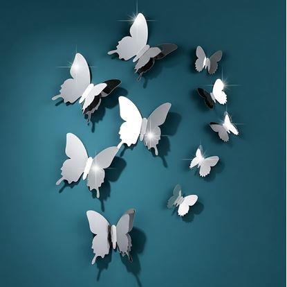 Obrázok Zrkadlový motýľ 12ks