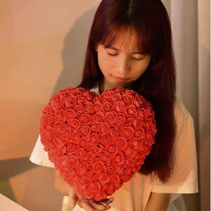 Obrázok z Večné srdce z ruží 26 cm
