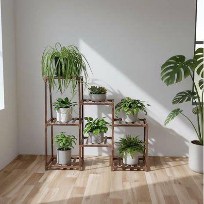 Obrázok z Drevený stojan na kvety