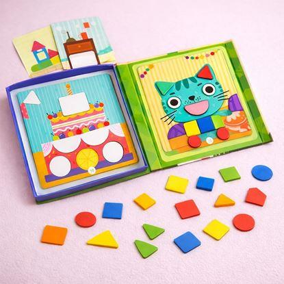 Obrázok Magnetická tabuľka - poznávaj tvary