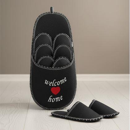 Obrázok z Papučky pre hostí 5 párov