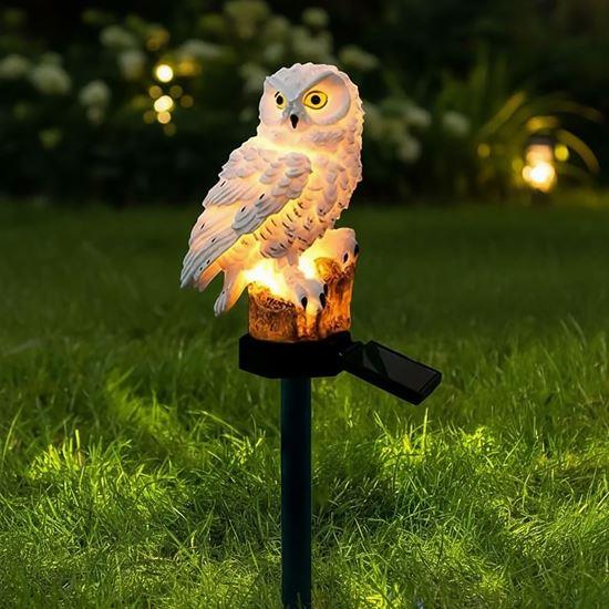 Obrázok z Solárne záhradné osvetlenie sova