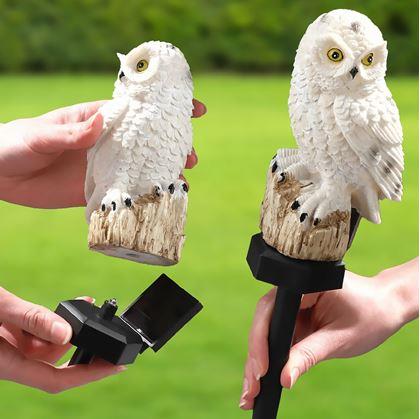 Obrázok z Solárne záhradné osvetlenie sova