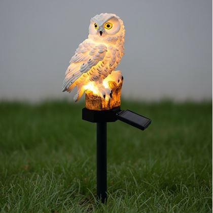 Obrázok z Solárne záhradné osvetlenie sova