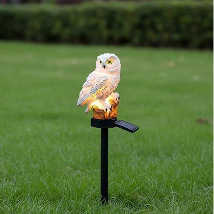 Obrázok z Solárne záhradné osvetlenie sova