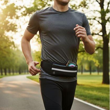 Obrázok z Ľadvinka na behanie  -  čierna