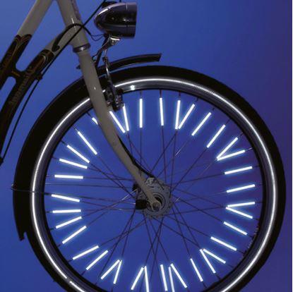 Obrázok Reflexné tyčky na bicykel 12 ks