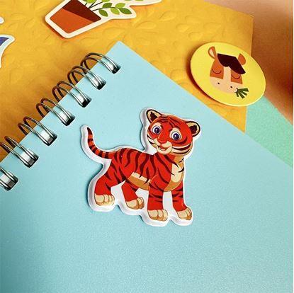 Obrázok Vypuklé samolepky so zvieratkami