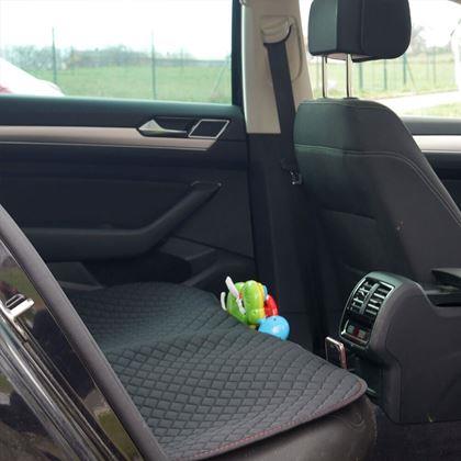 Obrázok z Sada podložiek na sedadlá  -  čierna