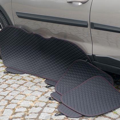 Obrázok z Sada podložiek na sedadlá  -  čierna