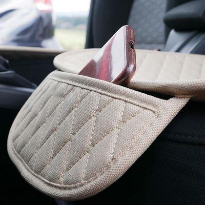 Obrázok z Sada podložiek na sedadlá  -  béžová