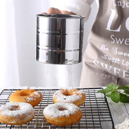 Obrázok z Nerezové kuchynské sitko s odmerkou