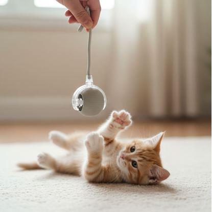 Obrázok Nabíjacia pohyblivá loptička pre zvieratá