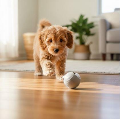 Obrázok z Nabíjacia pohyblivá loptička pre zvieratá