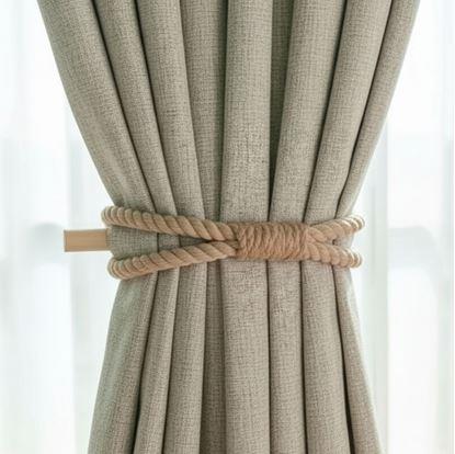 Obrázok Dekoratívna spona na záves lano