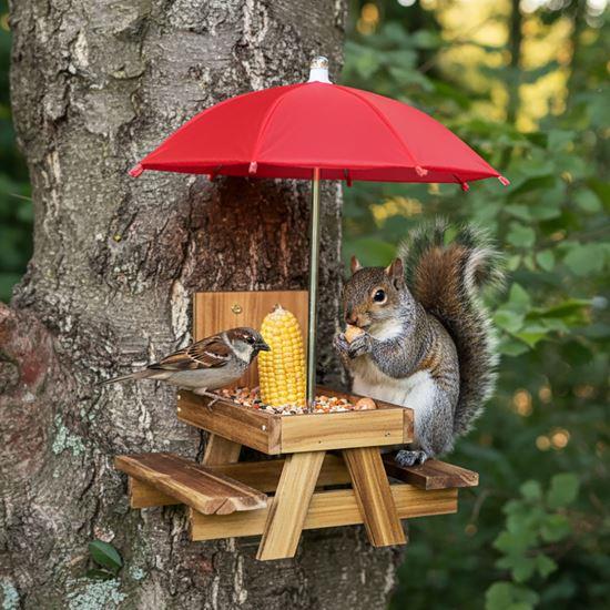 Obrázok z Drevené kŕmidlo