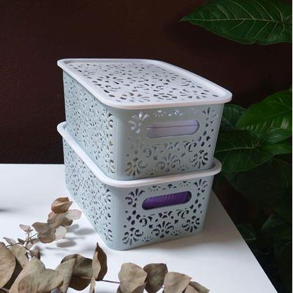 Obrázok z Úložný box s vekom malý  -  ružový