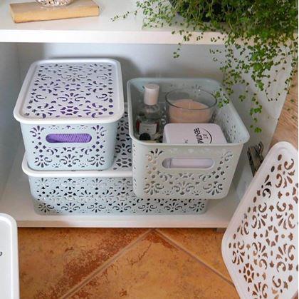 Obrázok z Úložný box s vekom malý  -  ružový