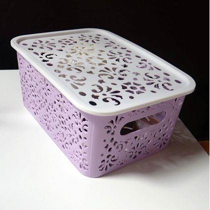 Obrázok z Úložný box s vekom malý  -  ružový