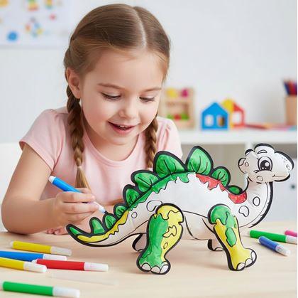 Obrázok z Nafukovacia maľovanka - Stegosaurus