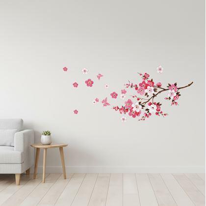 Obrázok z Samolepka na stenu - Sakura