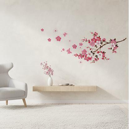 Obrázok Samolepka na stenu - Sakura
