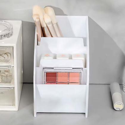 Obrázok z Organizér na stôl s priehradkami  -  biely