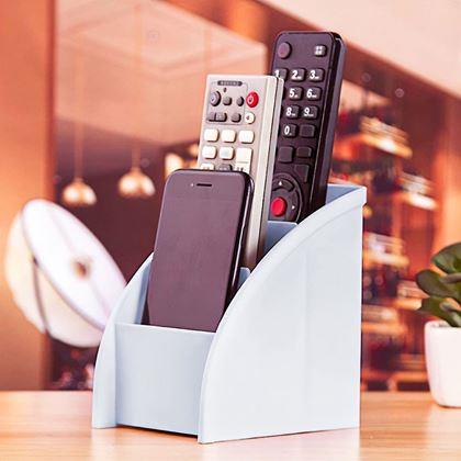 Obrázok z Organizér na stôl s priehradkami  -  svetlo šedý