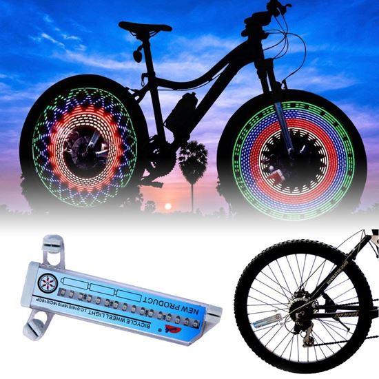 Obrázok z LED svetlo do výpletu kolesa