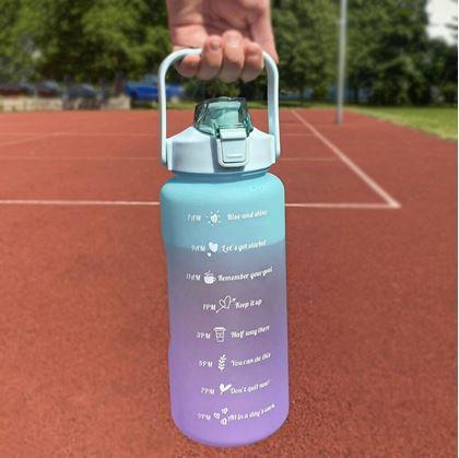 Obrázok z Fľaša na vodu s motivačným textom 2l