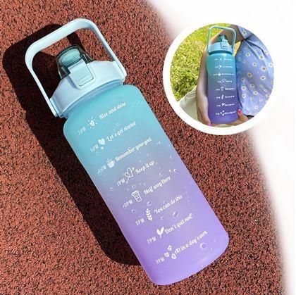 Obrázok z Fľaša na vodu s motivačným textom 2l