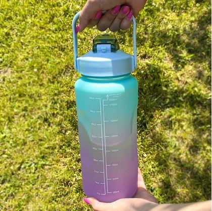 Obrázok z Fľaša na vodu s motivačným textom 2l