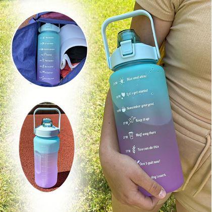 Obrázok z Fľaša na vodu s motivačným textom 2l