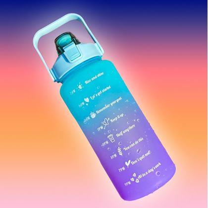 Obrázok z Fľaša na vodu s motivačným textom 2l