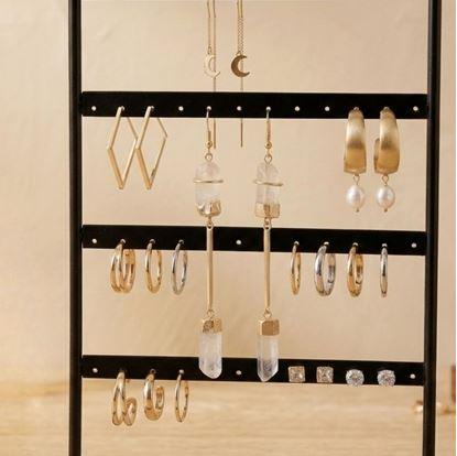 Obrázok Stojan na šperky a náušnice kovový