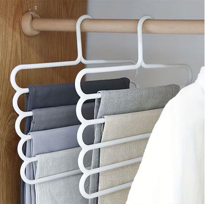 Obrázok Vešiak na nohavice - biely