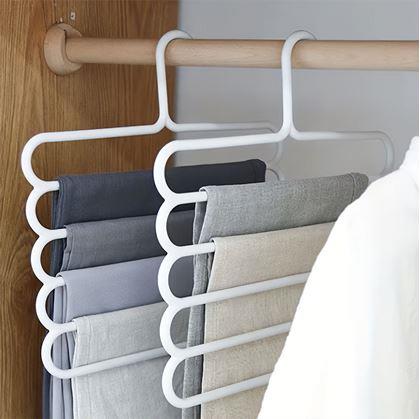 Obrázok z Vešiak na nohavice - biely