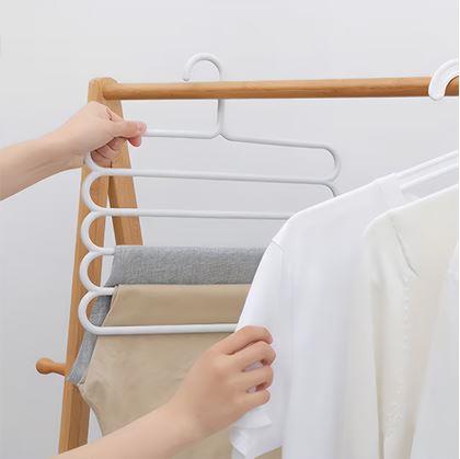 Obrázok z Vešiak na nohavice - biely