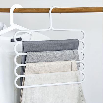 Obrázok z Vešiak na nohavice - biely