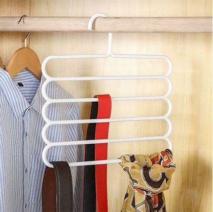 Obrázok z Vešiak na nohavice - biely