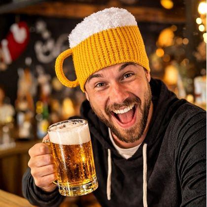 Obrázok z Pletená čiapka - pollitr s uchom