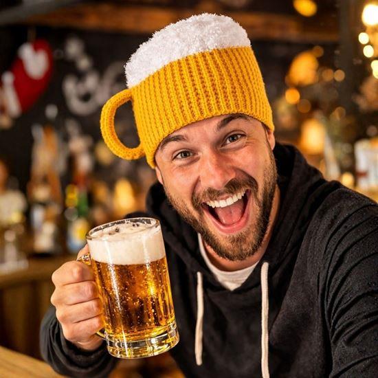 Obrázok z Pletená čiapka - pollitr s uchom